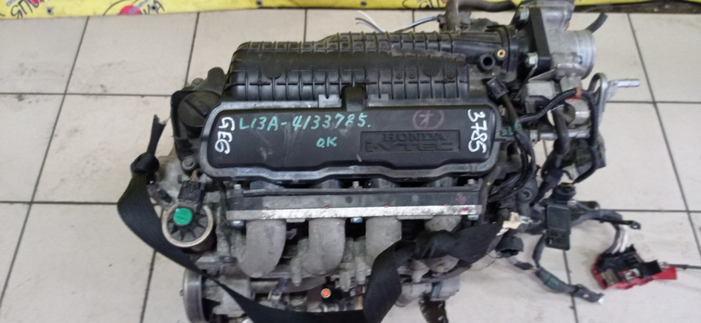 ДВС/HON/L13A/FIT/JAZZ/GE6/GE7/ЭЛЕКТРО ЗАСЛОНКА/4 СВЕЧИ/11000RB0800