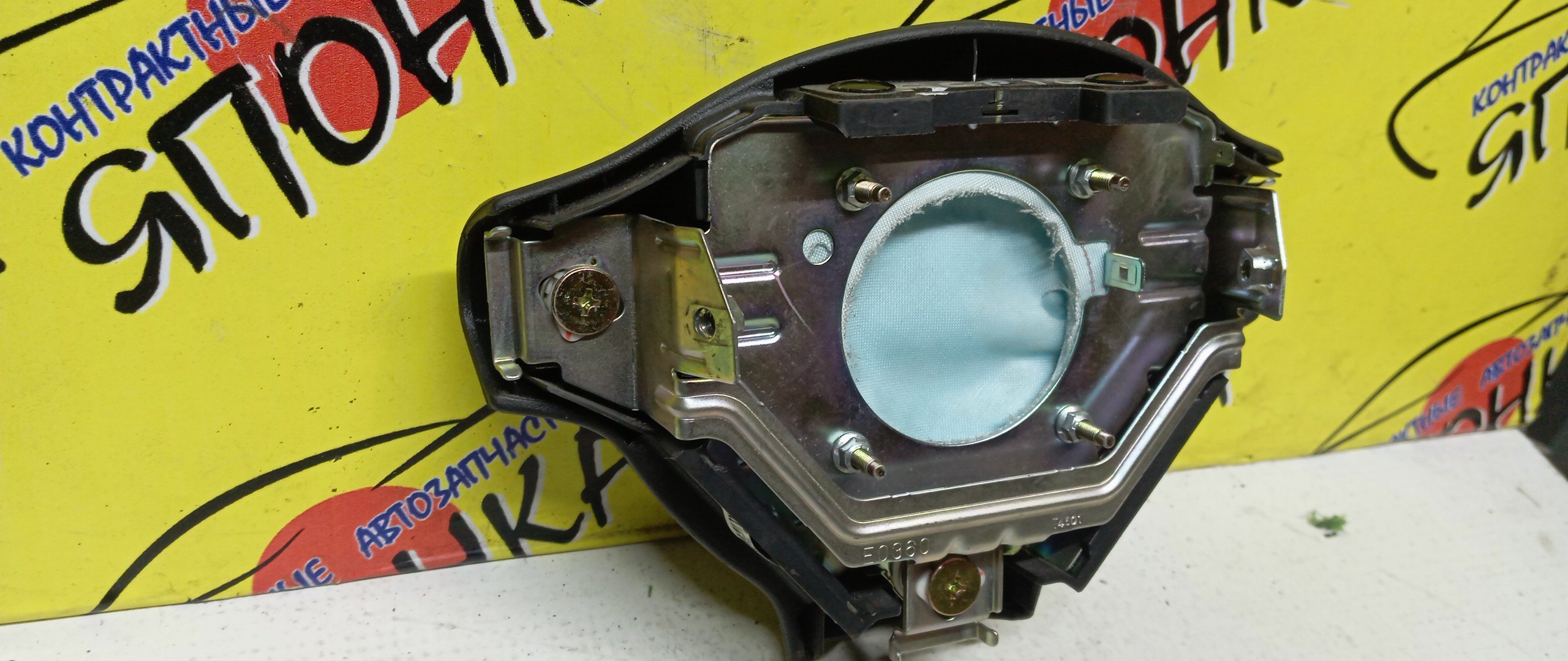 AIRBAG ВОДИТЕЛЬСКИЙ/TOY/FUNCARGO/PLATZ/VITZ/ECHO/YARIS/BB/NCP20/NCP21/NCP25/NCP50/NCP12/NCP55/NCP58/NCP51/SCP10/NCP10/NCP16/NCP30/NCP31/3 ЛУЧА/2 МОДЕЛЬ/4513052220B0/4513052201B0/4513052240B0/4513052280E0