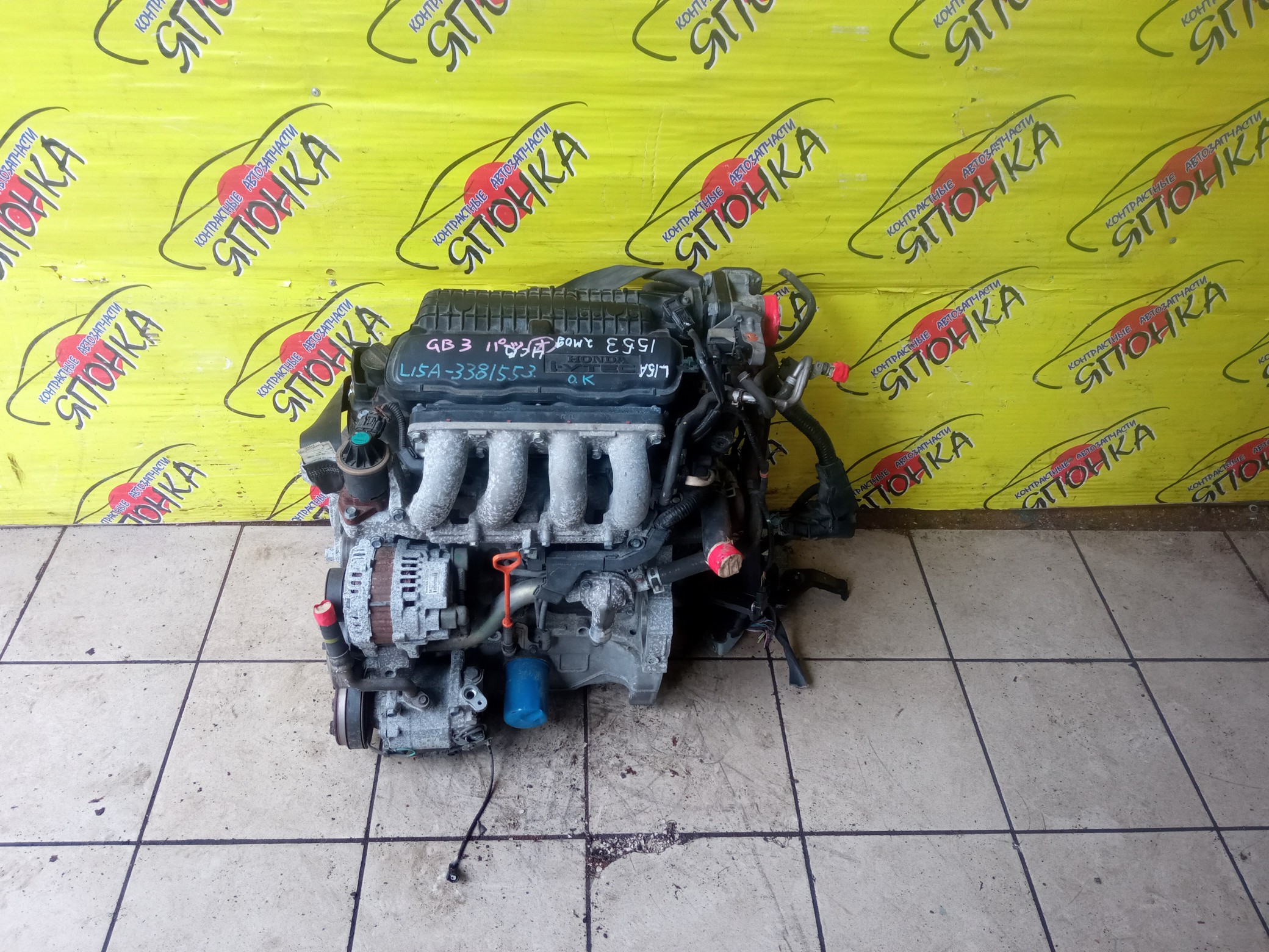 ДВС/HON/L15A/CITY/FIT/FIT SHUTTLE/FREED/FREED SPIKE/GE8/GE9/GG7/GG8/GB3/GB4/GM8/4 СВЕЧИ/11000RB1800/12200RB0000