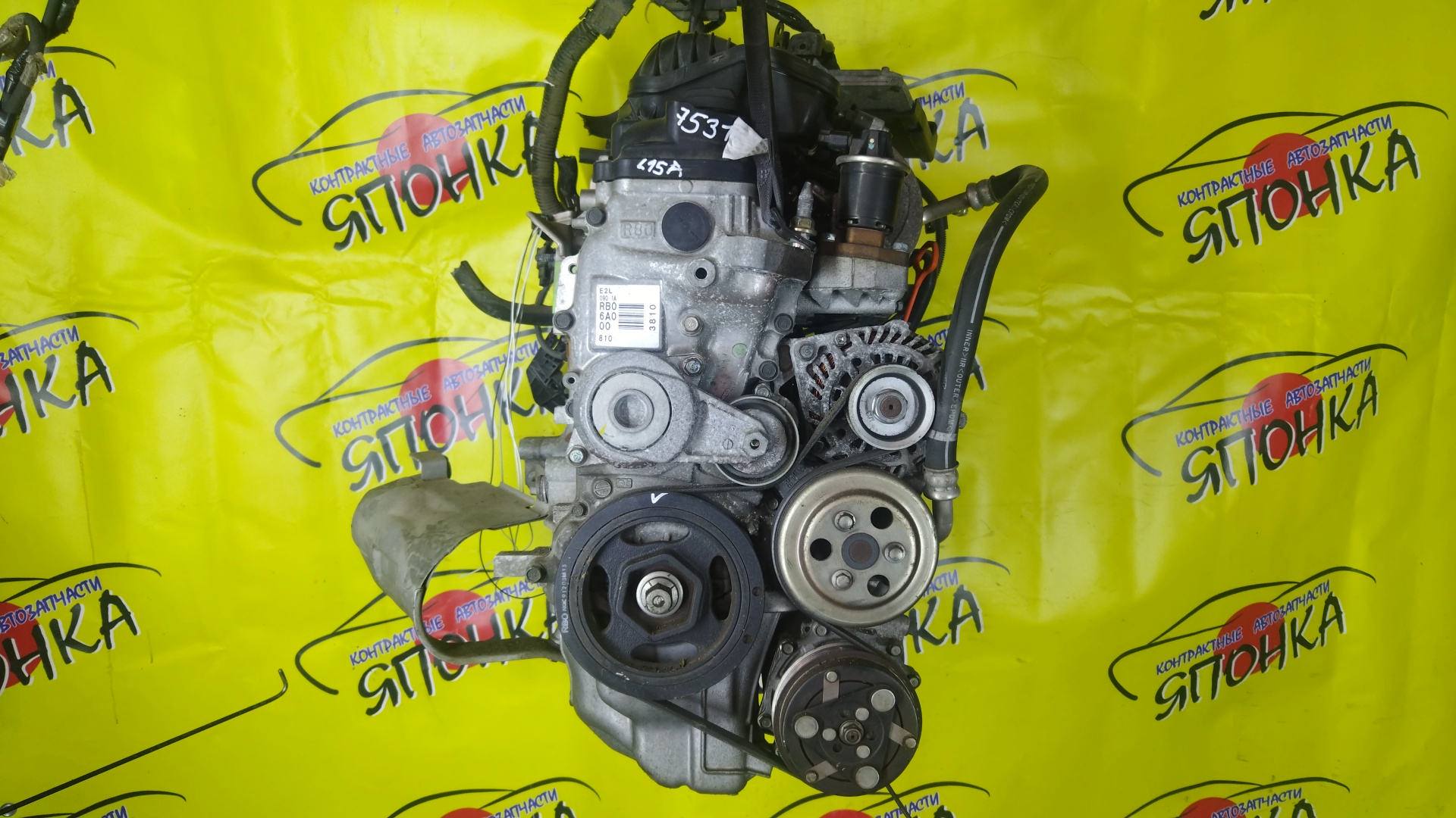 ДВС/HON/L13A/FIT/JAZZ/GE6/GE7/ЭЛЕКТРО ЗАСЛОНКА/4 СВЕЧИ/11000RB0800
