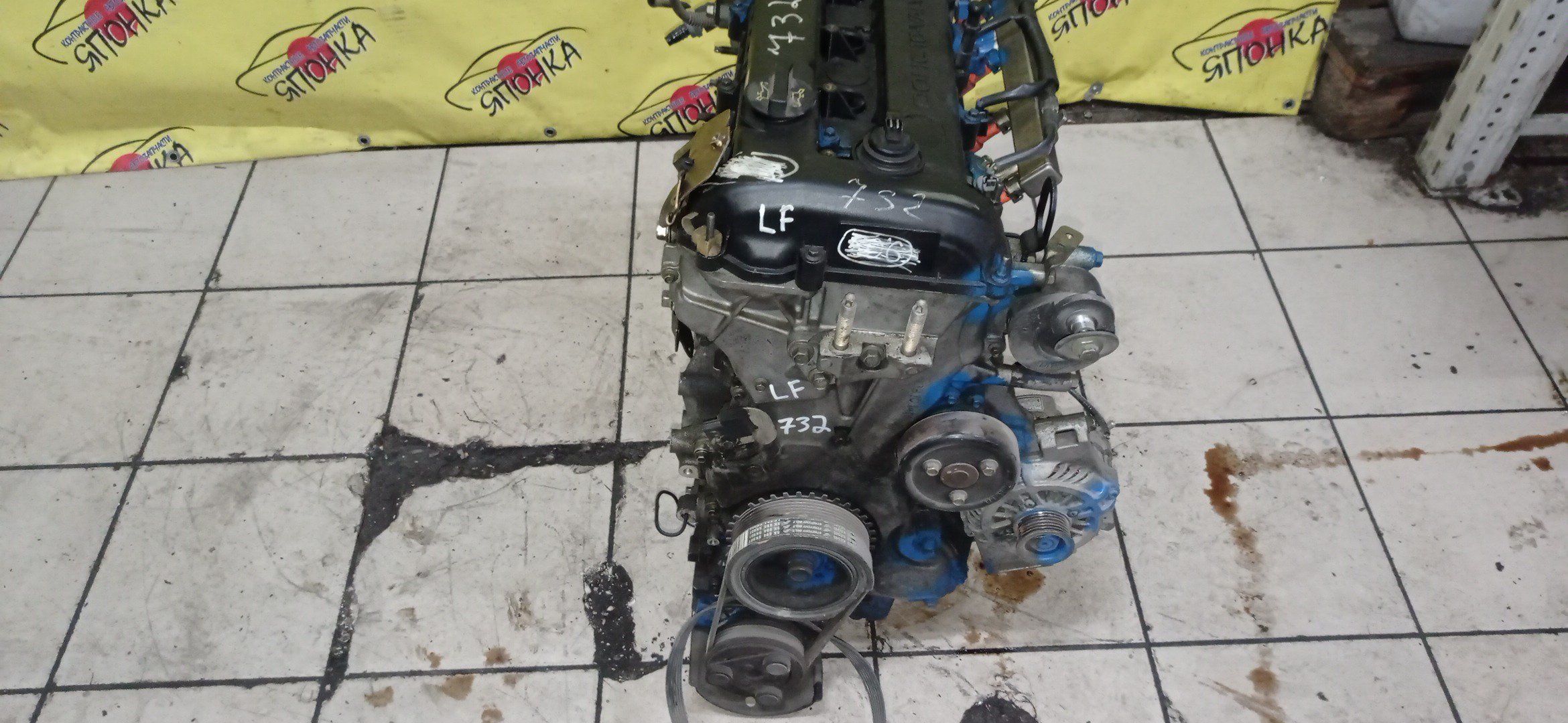 ДВС/MAZ/LF-VE/ATENZA/ATENZA WAGON/AXELA/MAZDA6/PREMACY/BKEP/BLEAP/BLEAW/CREW/GGEP/GHEFP/GHEFS/GHEFW/КАТУШКИ СВЕРХУ/БЕЗ ДАТЧИКА VVTI/КОМПРЕССОР НА ПОДДОНЕ