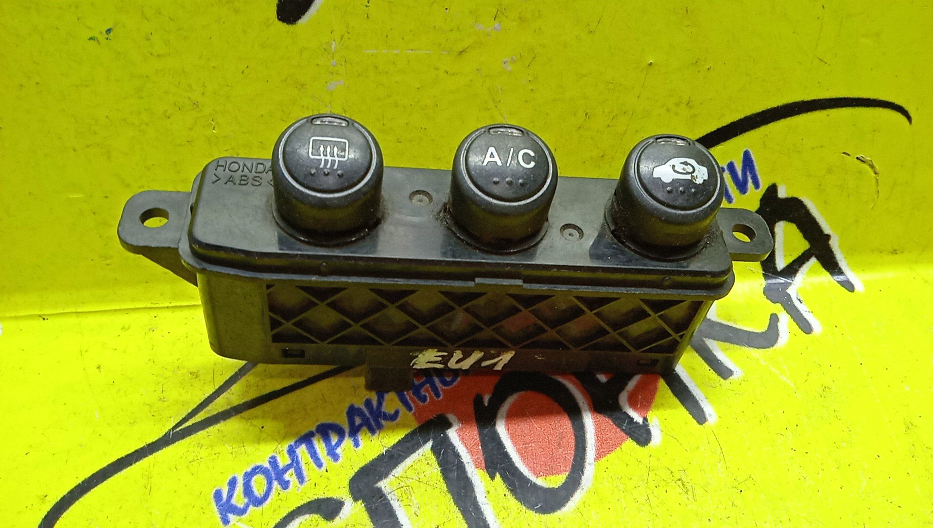 БЛОК КЛИМАТ-КОНТРОЛЯ/HON/CIVIC/EU3/EU1/EU4/EU2/79610S6A003ZA/ПОДОГРЕВ+КОНДИЦИОНЕР