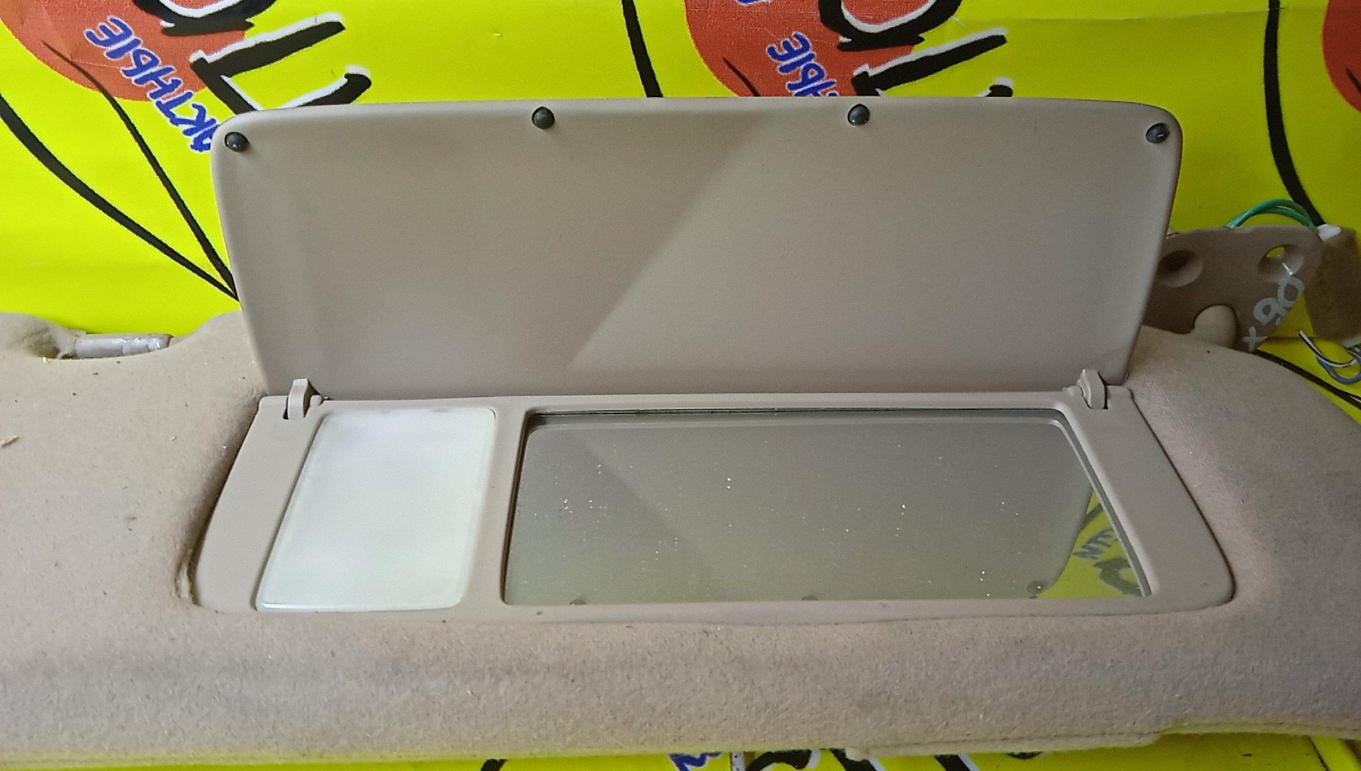 КОЗЫРЕК СОЛНЦЕЗАЩИТНЫЙ/TOY/CHASER/MARK II/CRESTA/X90/GX90/JZX90/R/7431022750