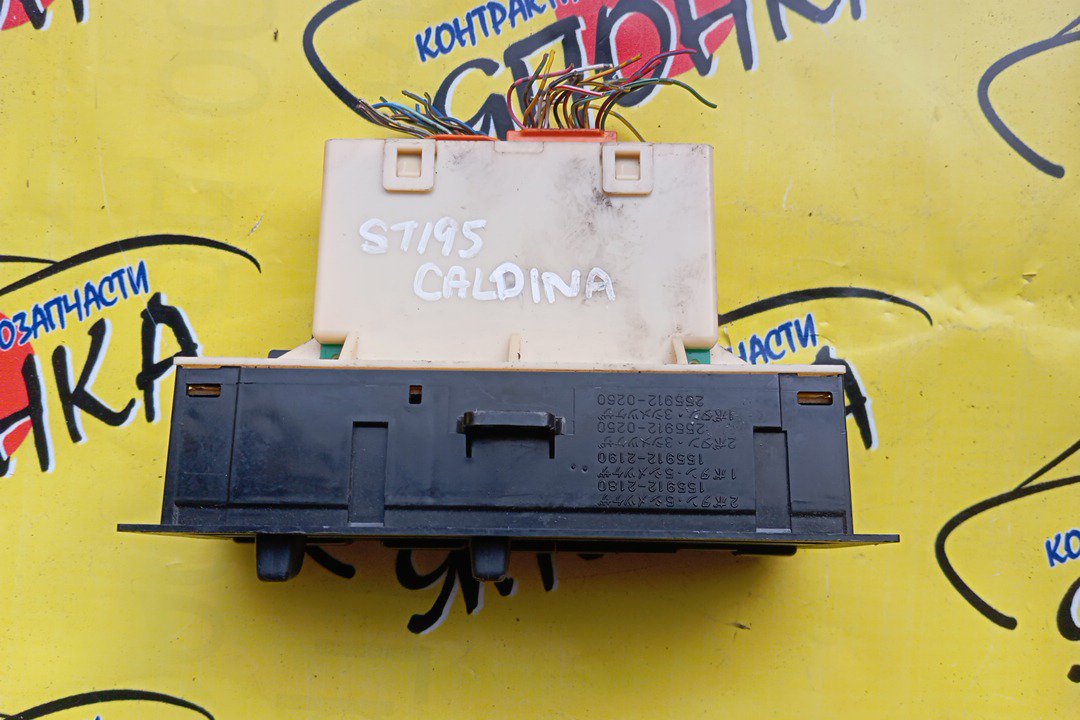 БЛОК КЛИМАТ-КОНТРОЛЯ/TOY/CORONA PREMIO/CALDINA/CARINA/AT210/AT211/AT212/CT210/CT211/CT215/CT216/ST210/ST215/T190/T195/ЭЛЕКТРО/1 МОДЕЛЬ