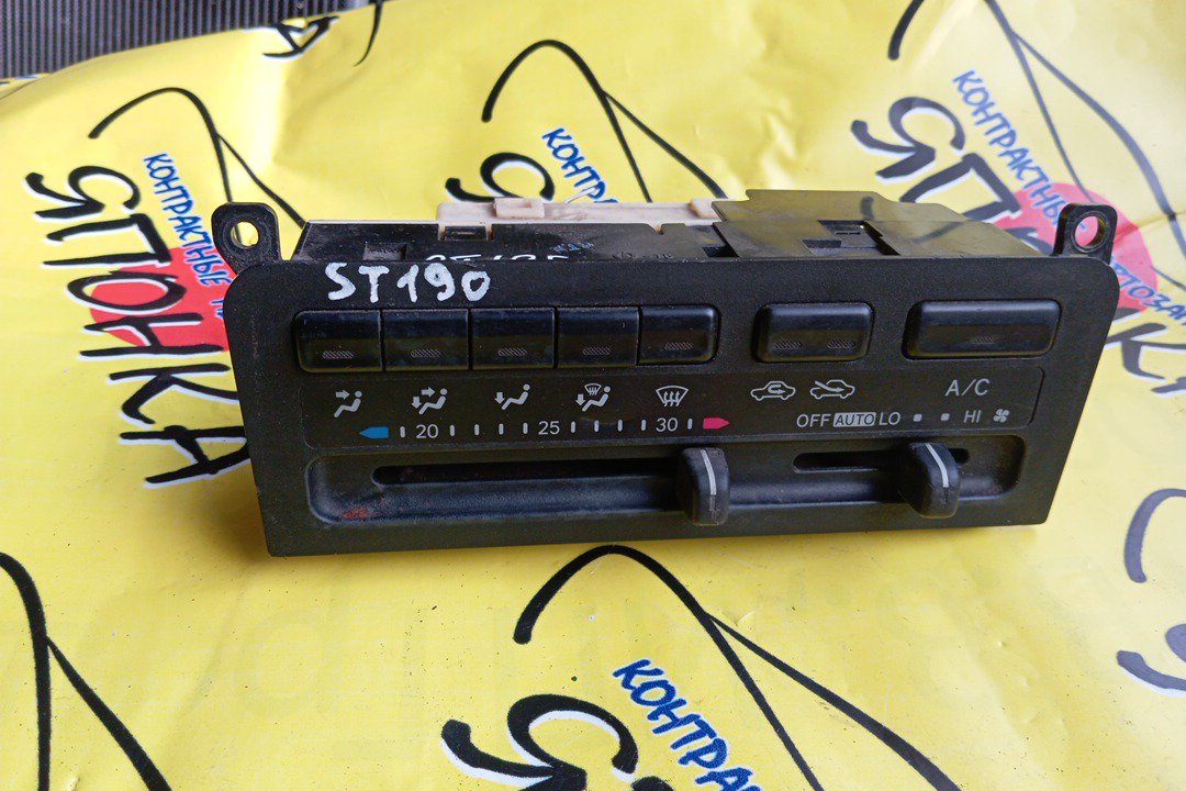 БЛОК КЛИМАТ-КОНТРОЛЯ/TOY/CORONA PREMIO/CALDINA/CARINA/AT210/AT211/AT212/CT210/CT211/CT215/CT216/ST210/ST215/T190/T195/ЭЛЕКТРО/1 МОДЕЛЬ