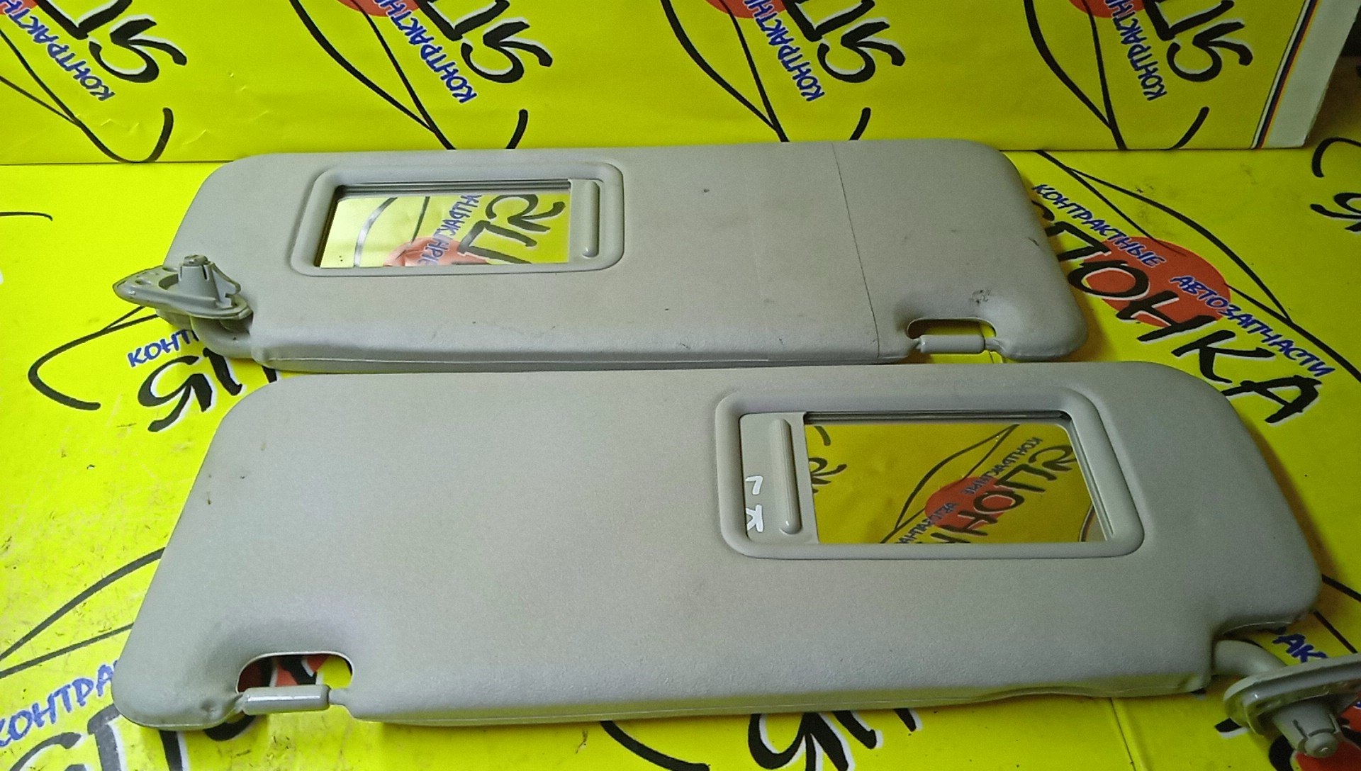 КОЗЫРЕК СОЛНЦЕЗАЩИТНЫЙ/TOY/PASSO/BOON/KGC10/M301S/ТОЛЬКО ПАРА/74320B1070/74310B1020