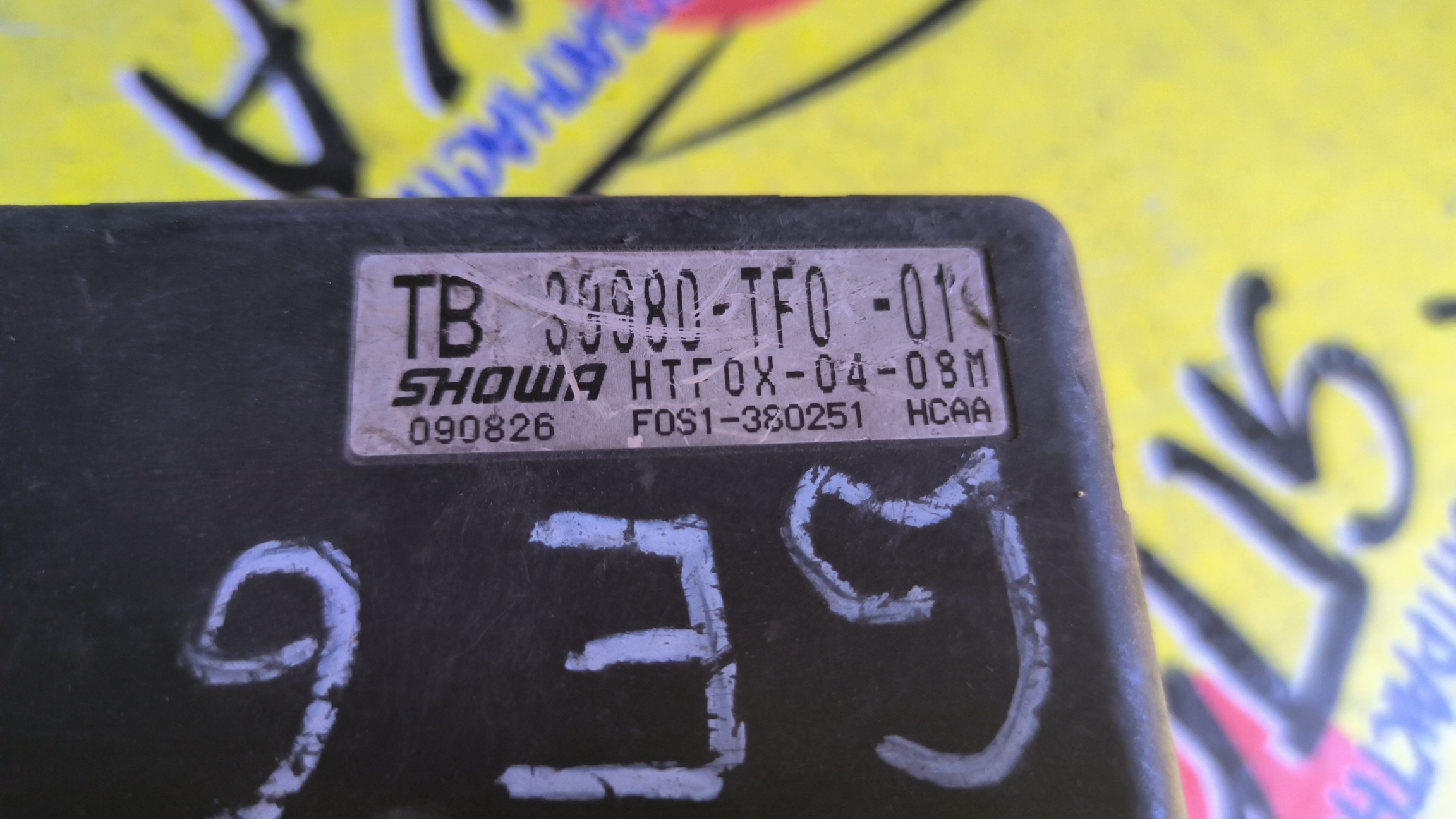 БЛОК УПРАВЛЕНИЯ РУЛЕВОЙ РЕЙКОЙ/HON/FIT/GE6/GE8/F0S1380251/HTF0X0408M