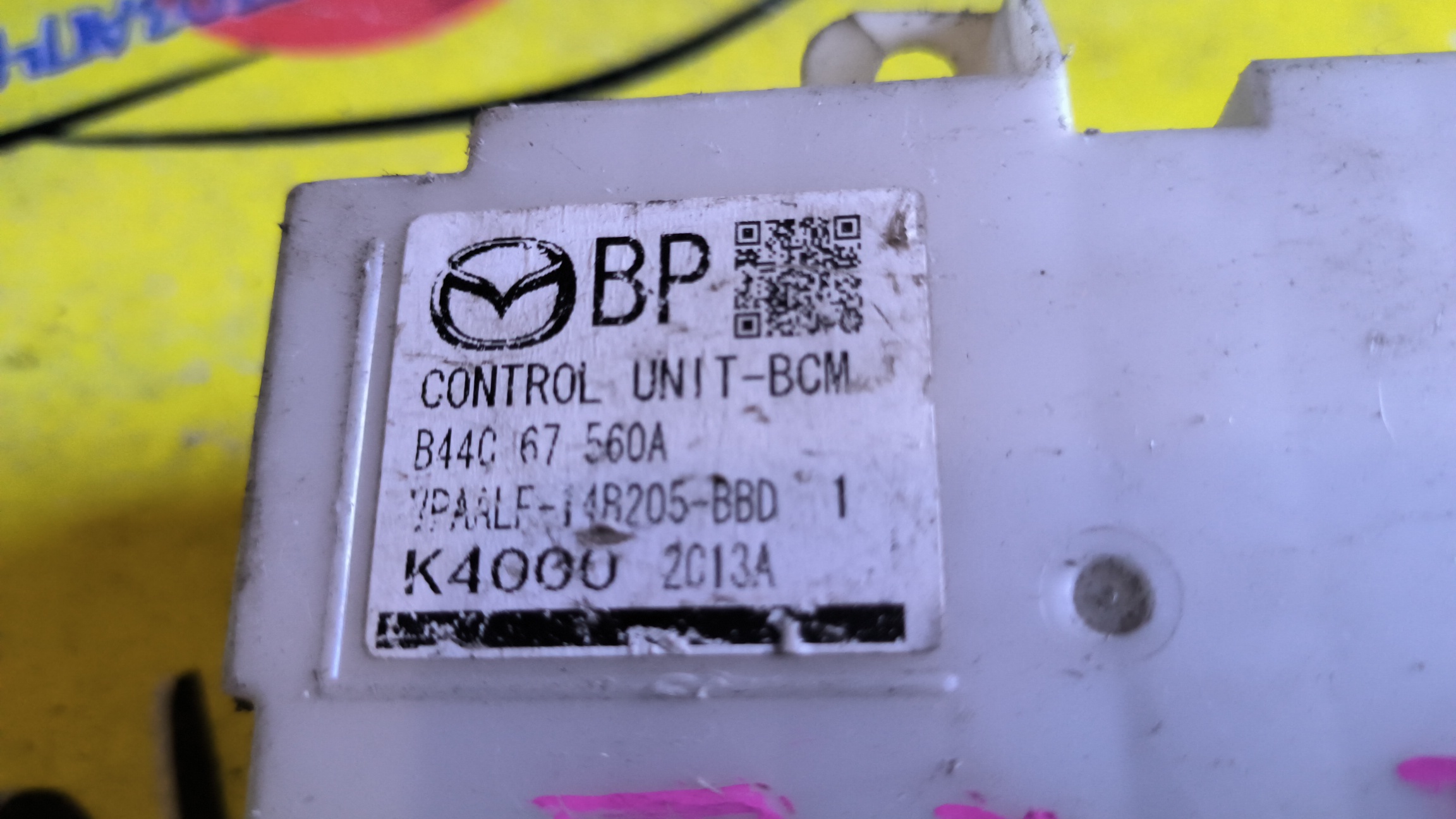 БЛОК BCM/MAZ/AXELA/BL3FW/BLEAW/BLFFW/BL5FP/BLFFP/BL5FW/BLEAP/B44C67560A