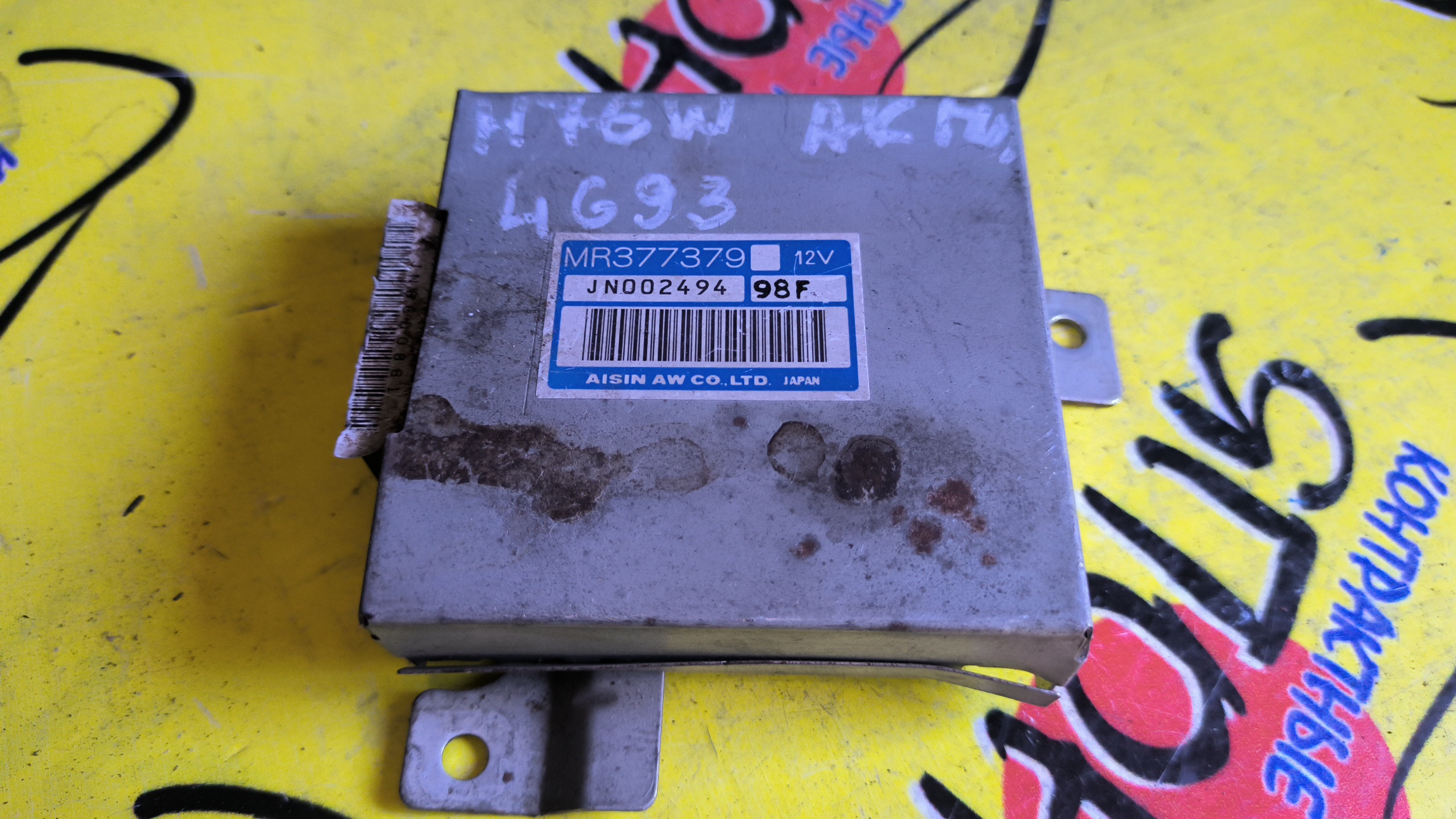 БЛОК УПРАВЛЕНИЯ АКПП/MMC/4G93/MONTERO/PAJERO/PAJERO IO/H66W/H76W/MR377379