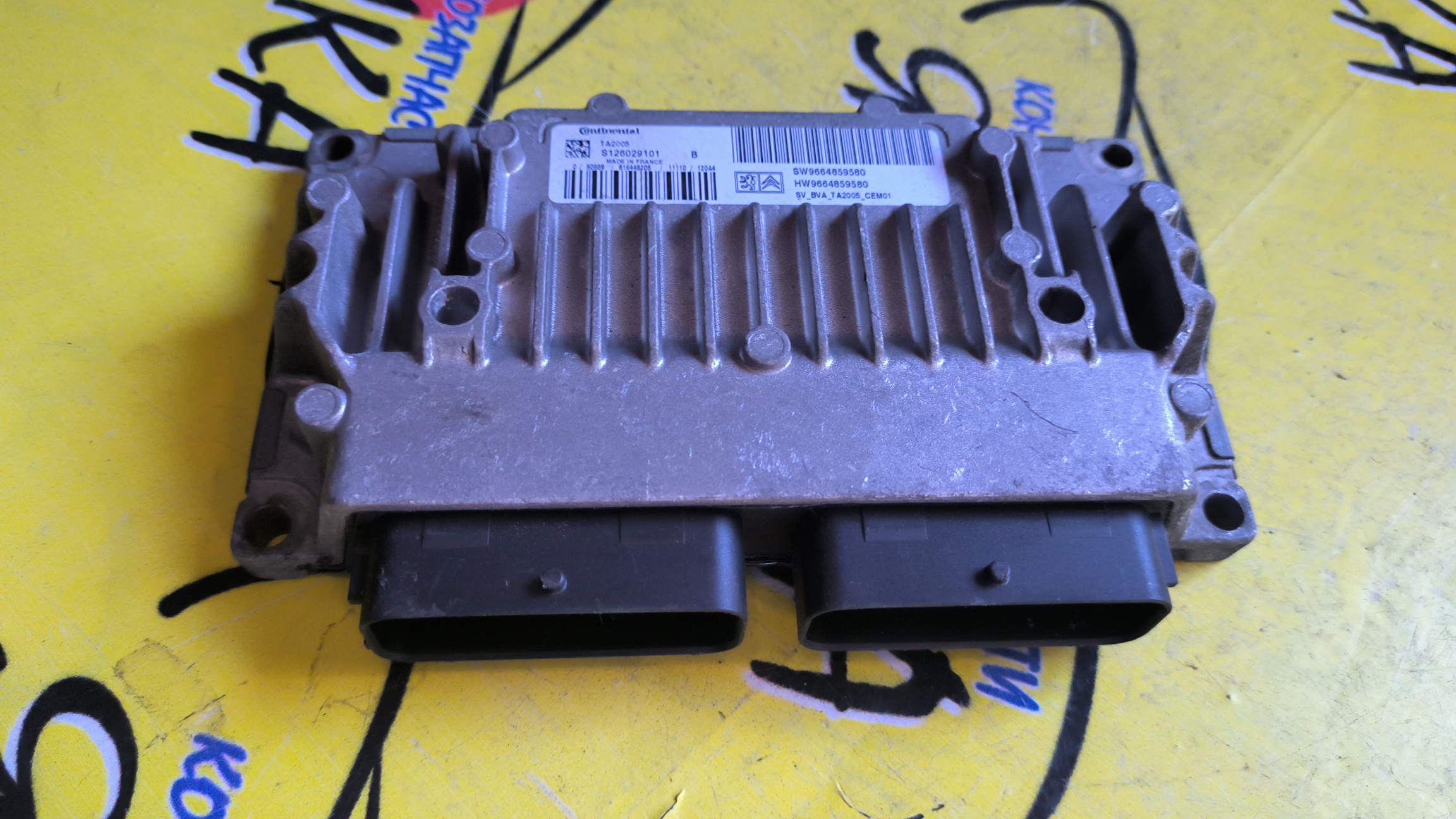 БЛОК УПРАВЛЕНИЯ АКПП/CIT/PEUGEOT/207/308/408/C3/C4/WA/WB/WC/WK/EP6C/S126029101