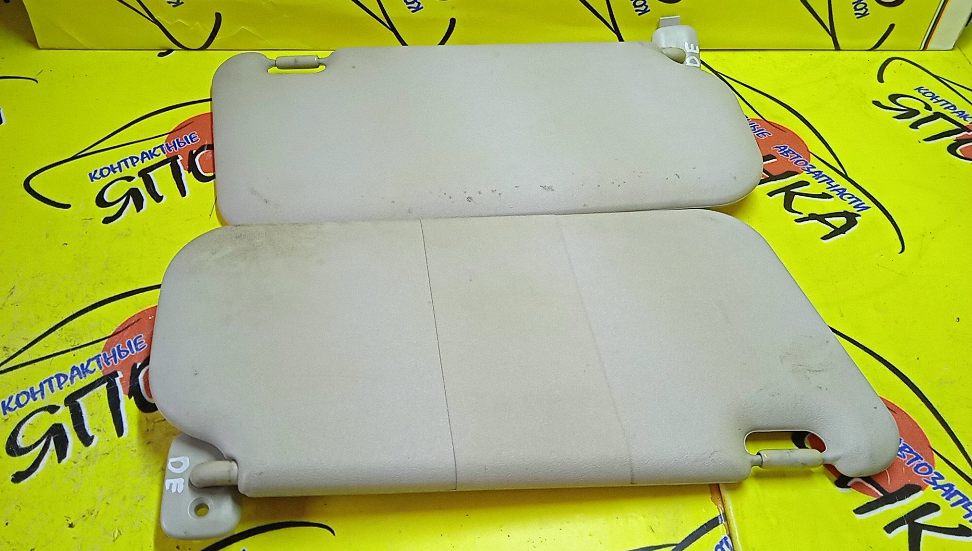 КОЗЫРЕК СОЛНЦЕЗАЩИТНЫЙ/MAZ/MAZDA 2/DE/DE3FS/ЛЕВЫЙ РУЛЬ/ТОЛЬКО ПАРА/DL346932030/DL346927030