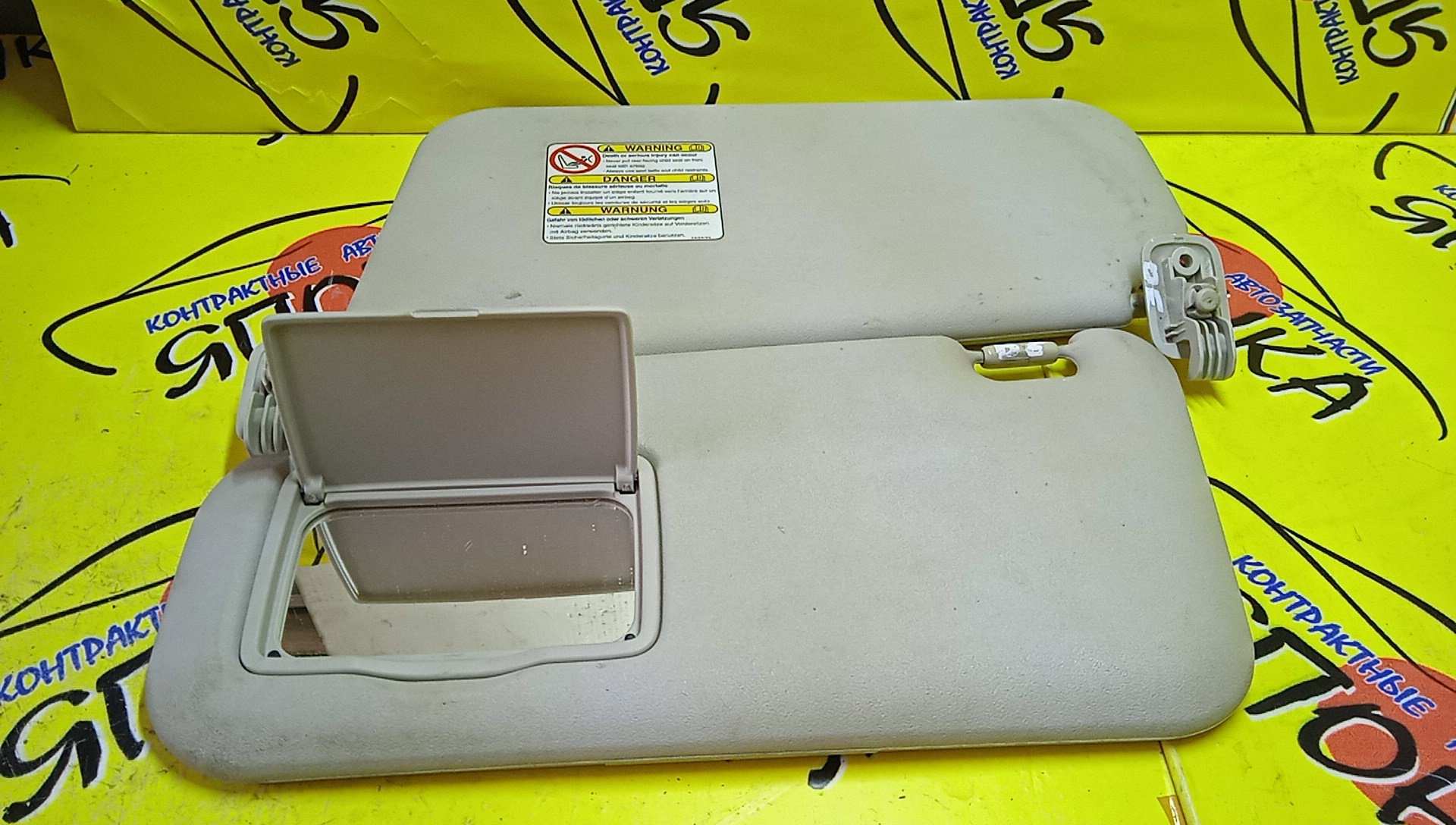 КОЗЫРЕК СОЛНЦЕЗАЩИТНЫЙ/MAZ/MAZDA 2/DE/DE3FS/ЛЕВЫЙ РУЛЬ/ТОЛЬКО ПАРА/DL346932030/DL346927030