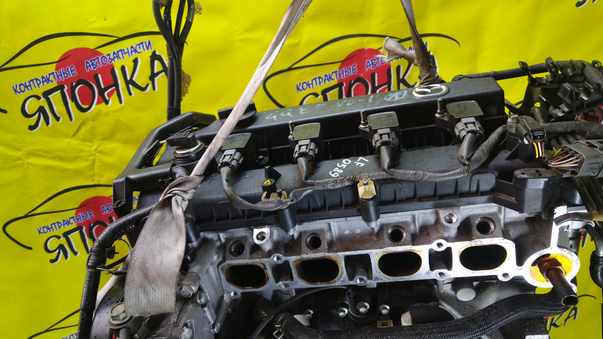 ДВС/MAZ/LF-VE/ATENZA/ATENZA WAGON/AXELA/MAZDA6/PREMACY/BKEP/BLEAP/BLEAW/CREW/GGEP/GHEFP/GHEFS/GHEFW/КАТУШКИ СВЕРХУ/ДАТЧИКА VVTI/ЩУП ЧЕРЕЗ ГОЛОВУ/КОМПРЕССОР НА ПОДДОНЕ