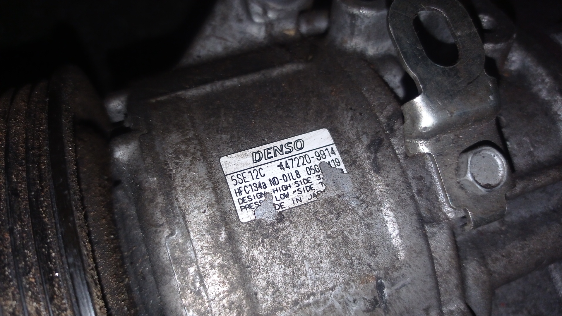 КОМПРЕССОР КОНДИЦИОНЕРА/TOY/1ZZFE/WISH ISIS/ZNE10G/ZNE14G/ZNM10G/ZNM10W/4472209914