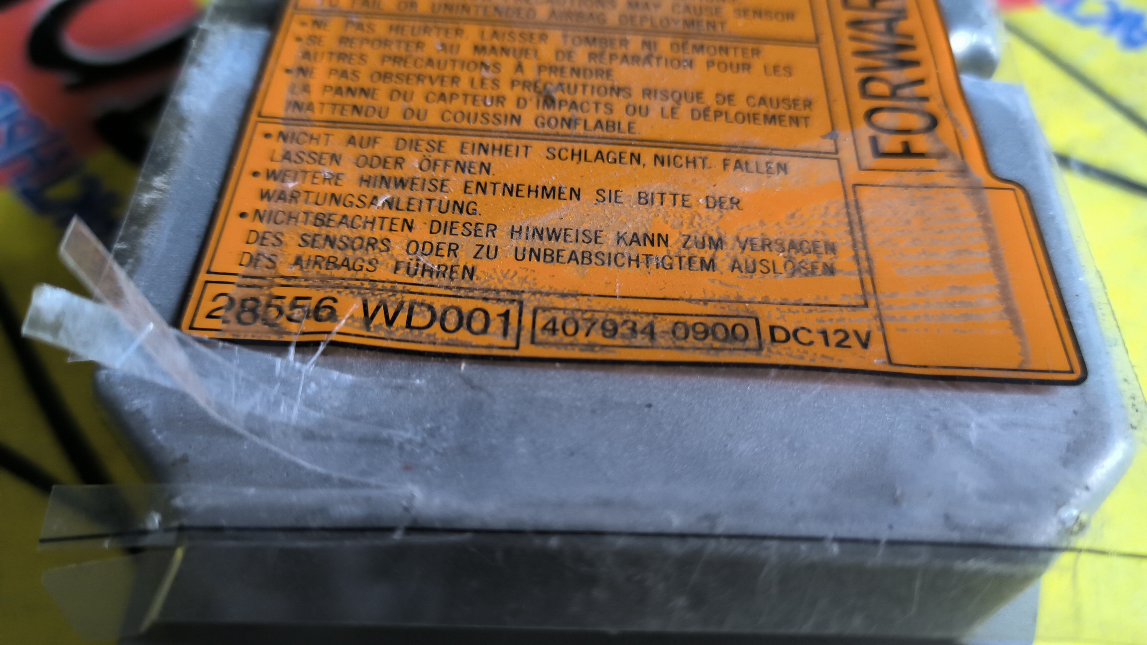 БЛОК SRS/NIS/WINGROAD/AD/WFY11/28556WD001