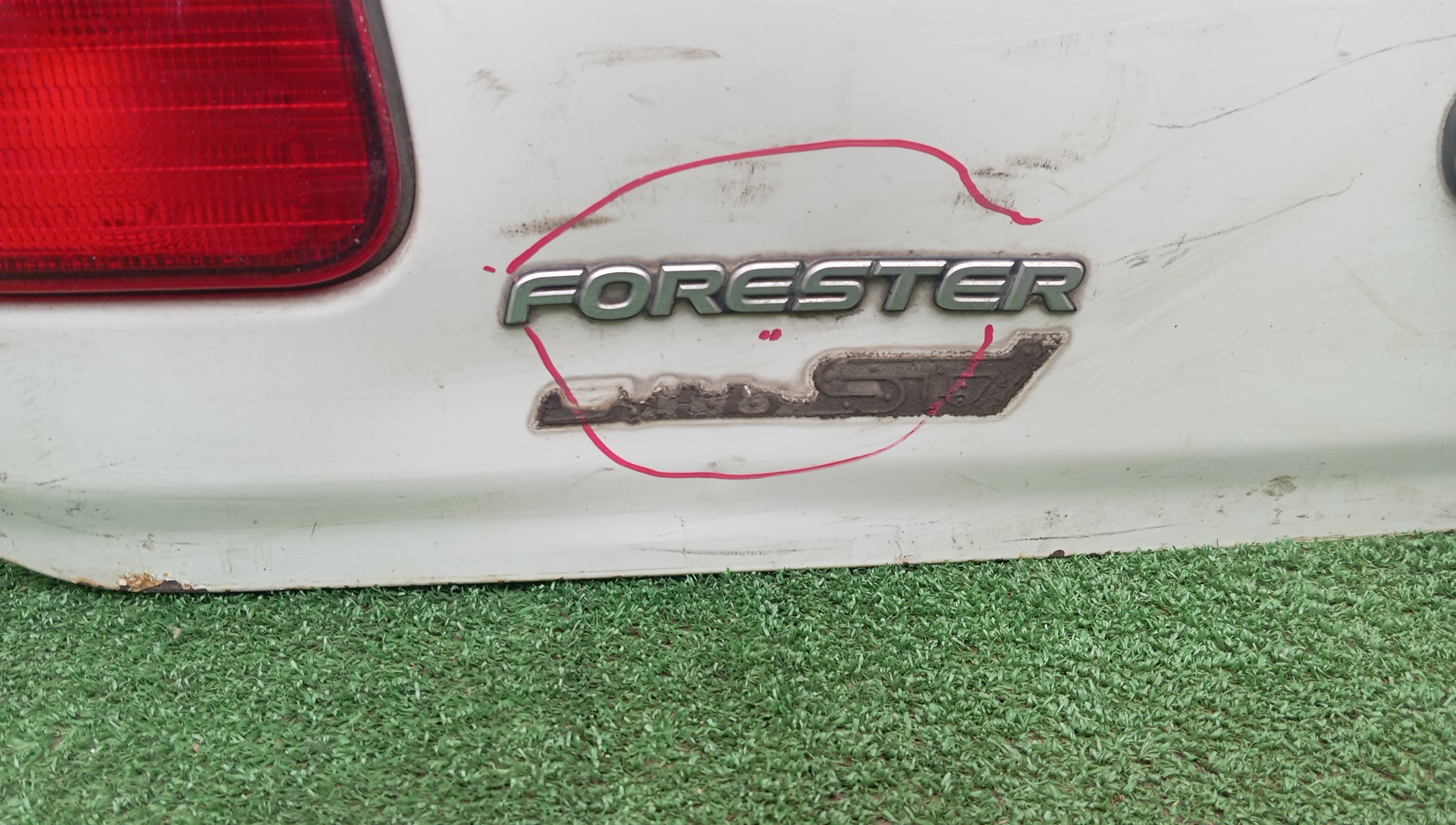 ДВЕРЬ ЗАДНЯЯ/SUB/FORESTER/SF5/SF9/СПОЙЛЕР/2 МОДЕЛЬ