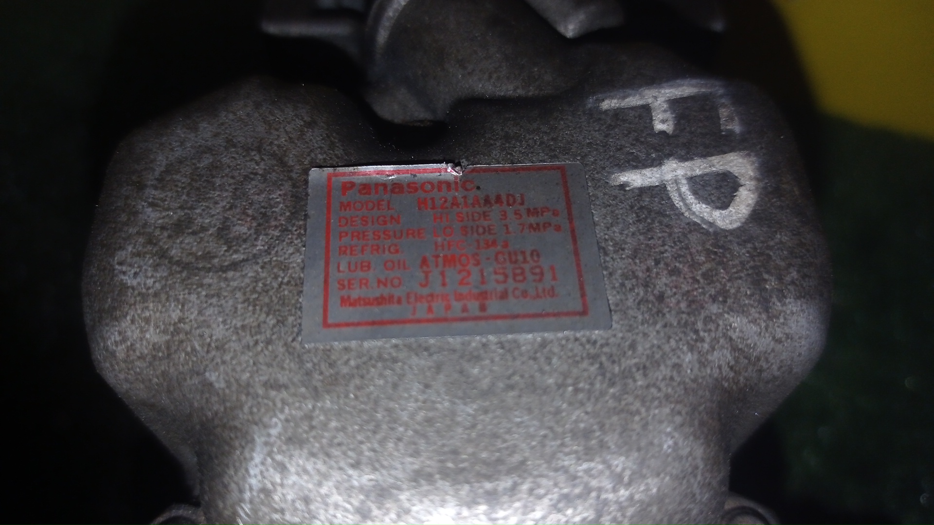 КОМПРЕССОР КОНДИЦИОНЕРА/MAZ/FP-DE/FS-DE/FS-ZE/FORD/323/626/CAPELLA/FAMILIA/IXION/PREMACY/BJ/BJ8W/BJFP/BJFW/CP8W/CPEW/GF/GF8P/GFEP/GFER/GW/GW8W/GWER/GWEW/H12A1AA4DJ